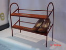 Antique Metal Store Shoe Display Rack
