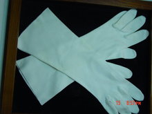 Vintage Long White Cotton Ladies Gloves