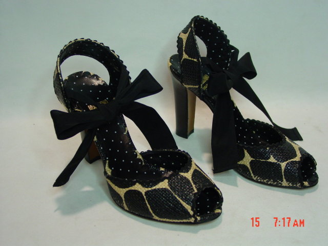 NEW Moschino Cheapandchic Animal Print Shoes Size 36