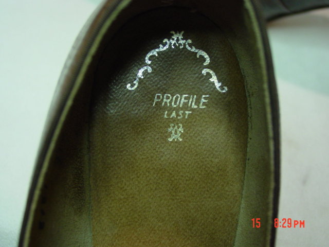 Dark Brown Reptile Skin Leather Mademoiselle Shoes Size 9AAAA