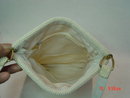 Vintage White Beaded Laura USA Hong Kong Purse