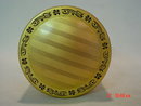 Vintage Brass Colored Daggett and Ramsdell Face Powder Tin Container