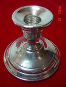 Pair of International Silver Berkeley Sterling Console Candleholders