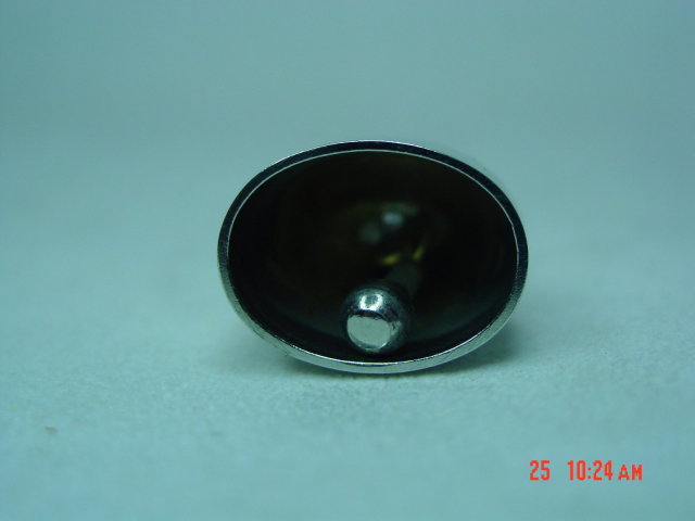 Marino Silver Bell Screwback Earrings