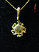 Richelieu Goldtone Faux Pearl Pendant