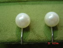 Marvella Faux Pearl Screwback Clip Earrings
