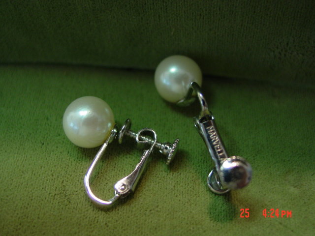 Marvella Faux Pearl Screwback Clip Earrings