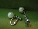 Marvella Faux Pearl Screwback Clip Earrings
