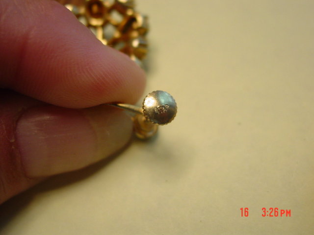 STAR Rhinestone Screwback Earrings