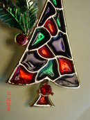 Vintage B.J. Christmas tree pin