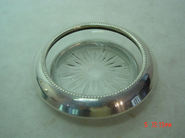 Sterling Silver Coaster by Frank M. Whiting & Co.