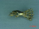 Rhinestone Victorian Hand Pin