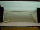 Vintage Black Patent Leather Vinyl Carryall Tote Purse