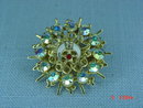 Vintage AB Rhinestone Shriner Pin