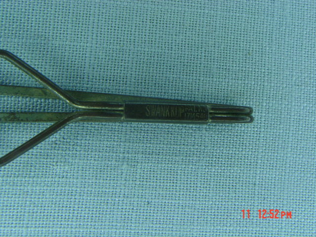 Antique SWANK Tie Bar Clip