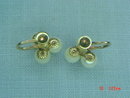 14K Cultured Pearls Screwback Earrings