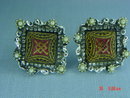 Spanish Style Clip Earrings Signed PA