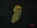 Vintage Lewis Black Rayon Evening Bag Clutch