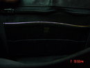 Vintage Lewis Black Rayon Evening Bag Clutch