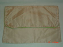 Pale Pink & Green Hosiery or Handkerchief Bag Holder