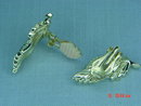 Sarah Coventry Pale Gold Leaves Clip Earrings