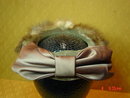 Vintage Mink Pillbox Hat
