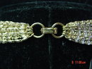 Sarah Coventry 8 Strand Chain Necklace & Clip Earrings