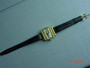 1970 Goldtone Cimier Digital Mechanical Jump Hour Wrist Watch