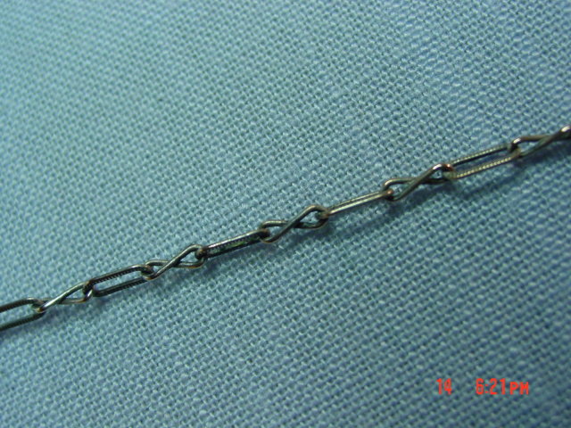 Antique Art Deco Silver & Rhinestone Necklace
