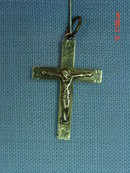 10K Gold Crucifix Cross Pendant