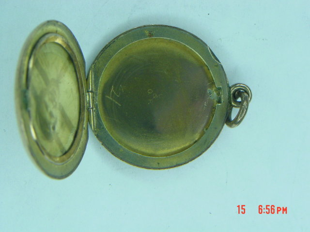 Antique CQ&R Gold Filled Locket