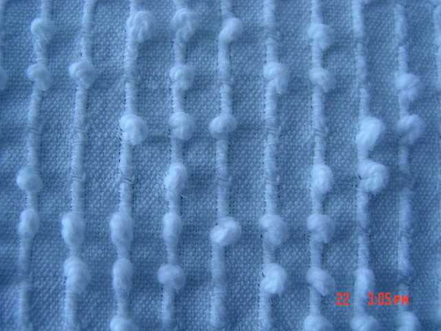 Vintage 110x92 Cotton Candlewick Bedspread