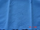 Pair of White Embroidered Pillow Cases