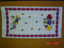 Vintage Pa. Dutch Design Linen Dish Hand Towel