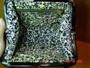 Vintage Shiny Black Vinyl Handbag by Markay