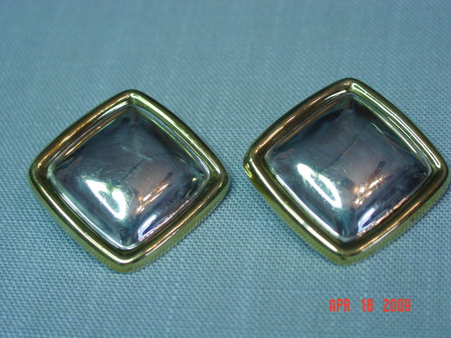 Taxco Mexico Sterling Clip Earrings