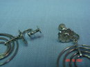 Silver Mexico Screwback Earrings
