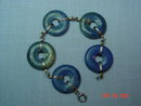 Sterling & Blue Lapis Lifesaver Bracelet