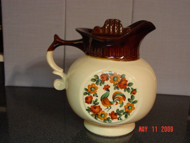 McCoy Yorkville Rooster Pitcher Cookie Jar