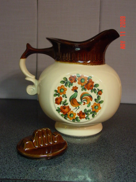 McCoy Yorkville Rooster Pitcher Cookie Jar