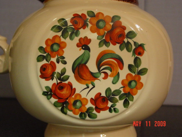 McCoy Yorkville Rooster Pitcher Cookie Jar