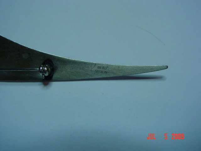 Modernist Beau Sterling Pin