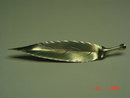 Sterling Silver Stuart Nye Leaf Pin