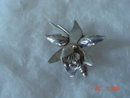 Sterling Silver Orchid Pin