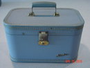 Vintage Blue Starline Train Case