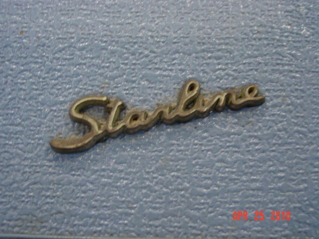Vintage Blue Starline Train Case