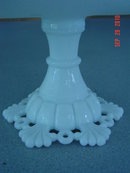 Westmoreland Milk Glass Ring and Petal Banana Stand