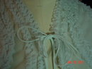 Vintage Light Blue Shadowline Bed Jacket Size Small