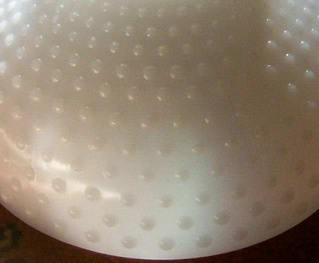 Milk Glass Hobnail Lamp Shade Student Style 8