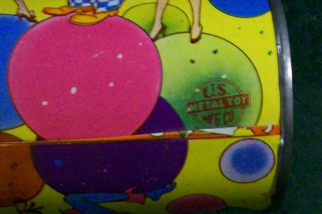 U.S. Metal Toy Tin Noise-Maker Set /3 Vintage 1950's